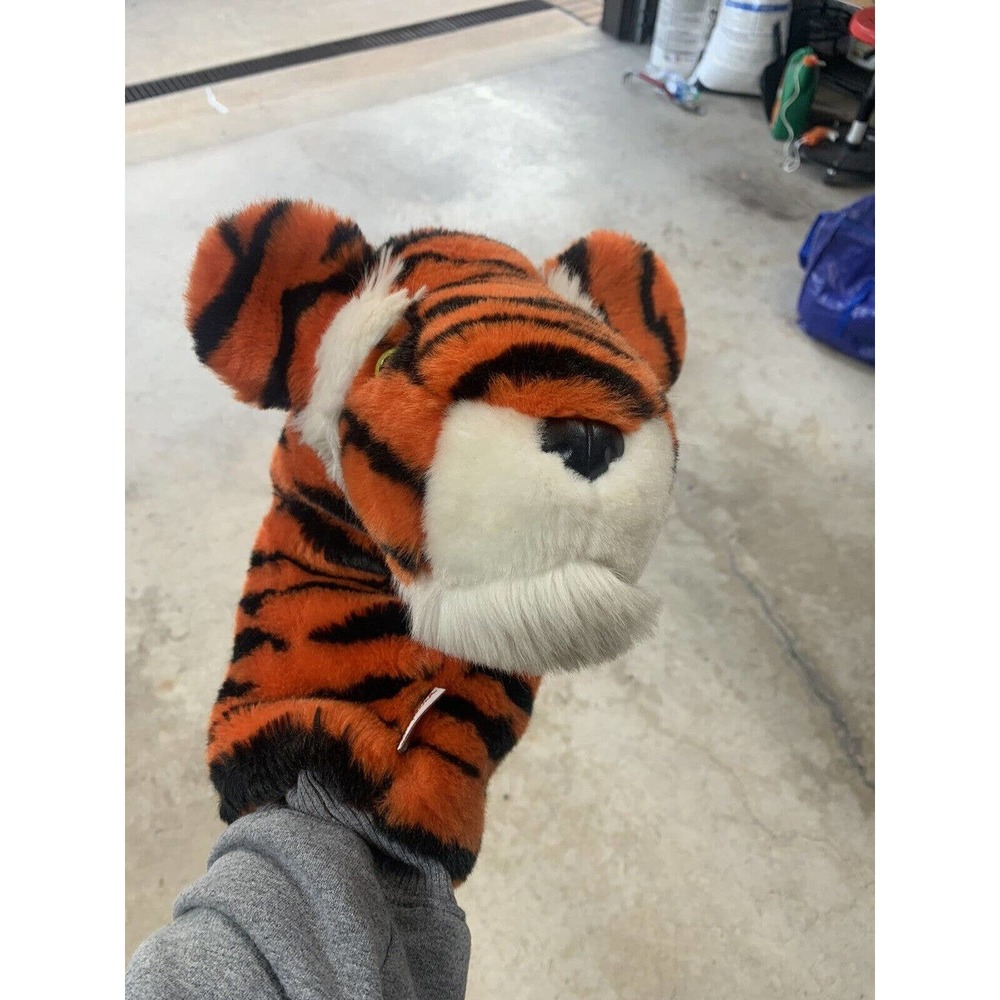 RARE! VINTAGE DAPHANE TIGER WOODS DRIVER HEAD COVER Handmade